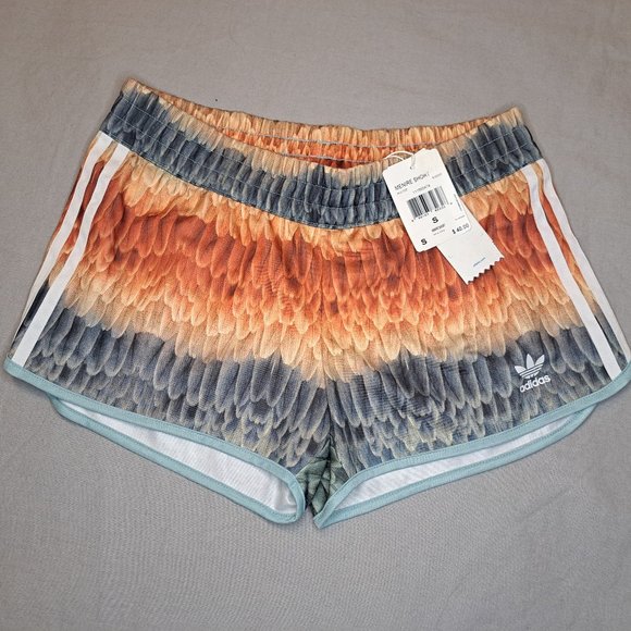 NEW Adidas Multicolored Athletic Running Shorts Size Small - Picture 3 of 5